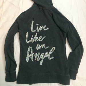 Grey Pink VS sweatshirt